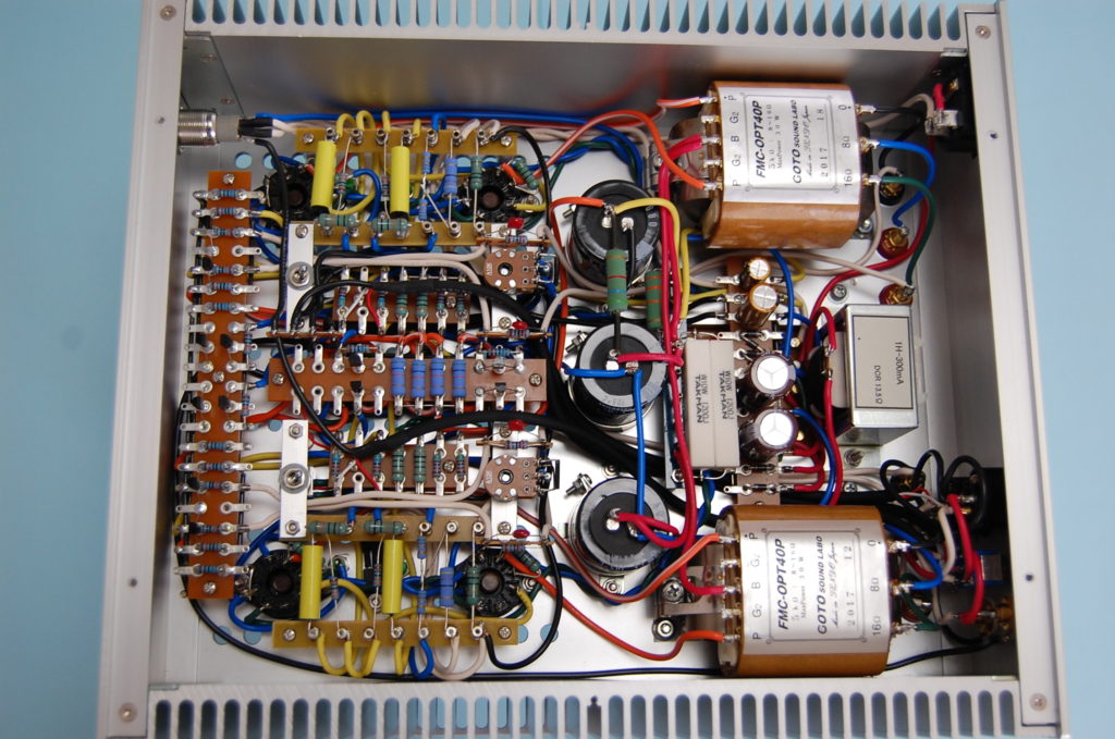自作　EL-34PP (3結） 全段差動アンプ　